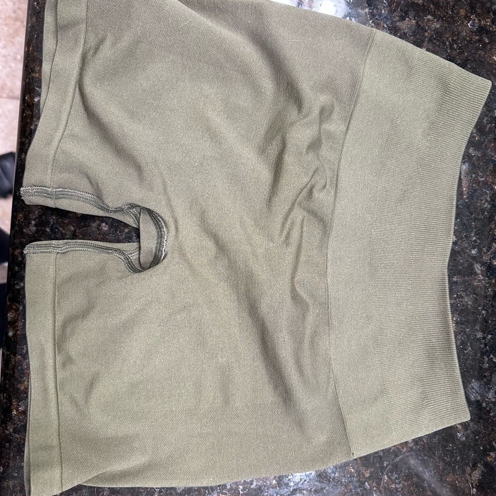 Alphalete Olive Green Athletic Shorts